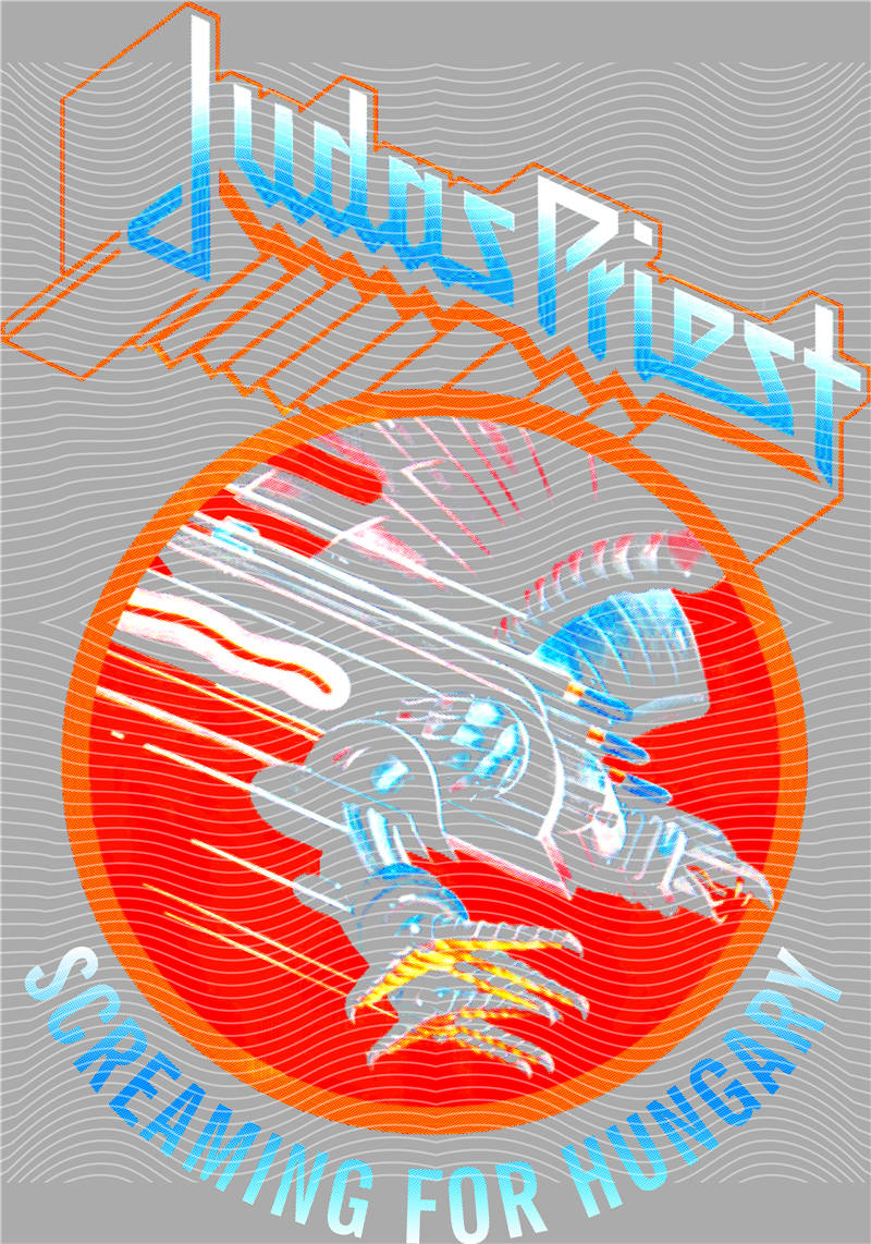 Metal band half-tone-MB 527